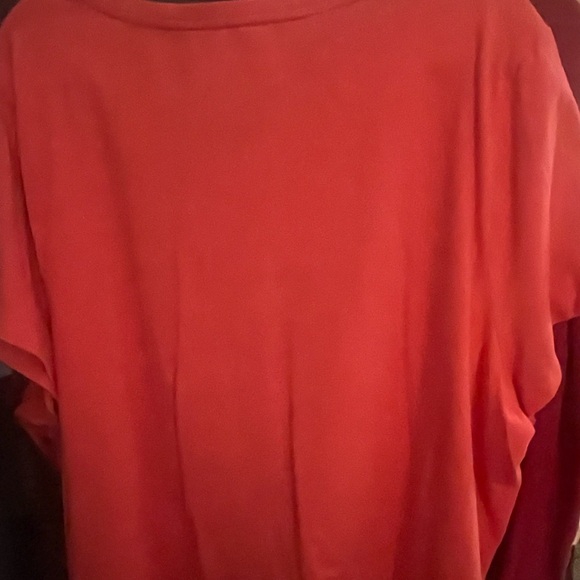 Tommy Hilfiger Colorful Orange (Plus Size 3XL) T-Shirt with iconic TH logo - Picture 3 of 7
